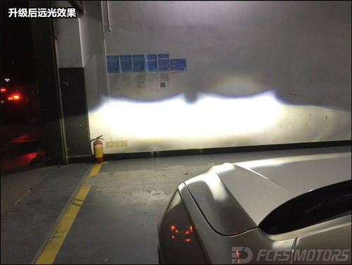 氙气灯改led大灯,东莞改灯口碑老店,大众途观l改led双光透镜 双u带流光日行